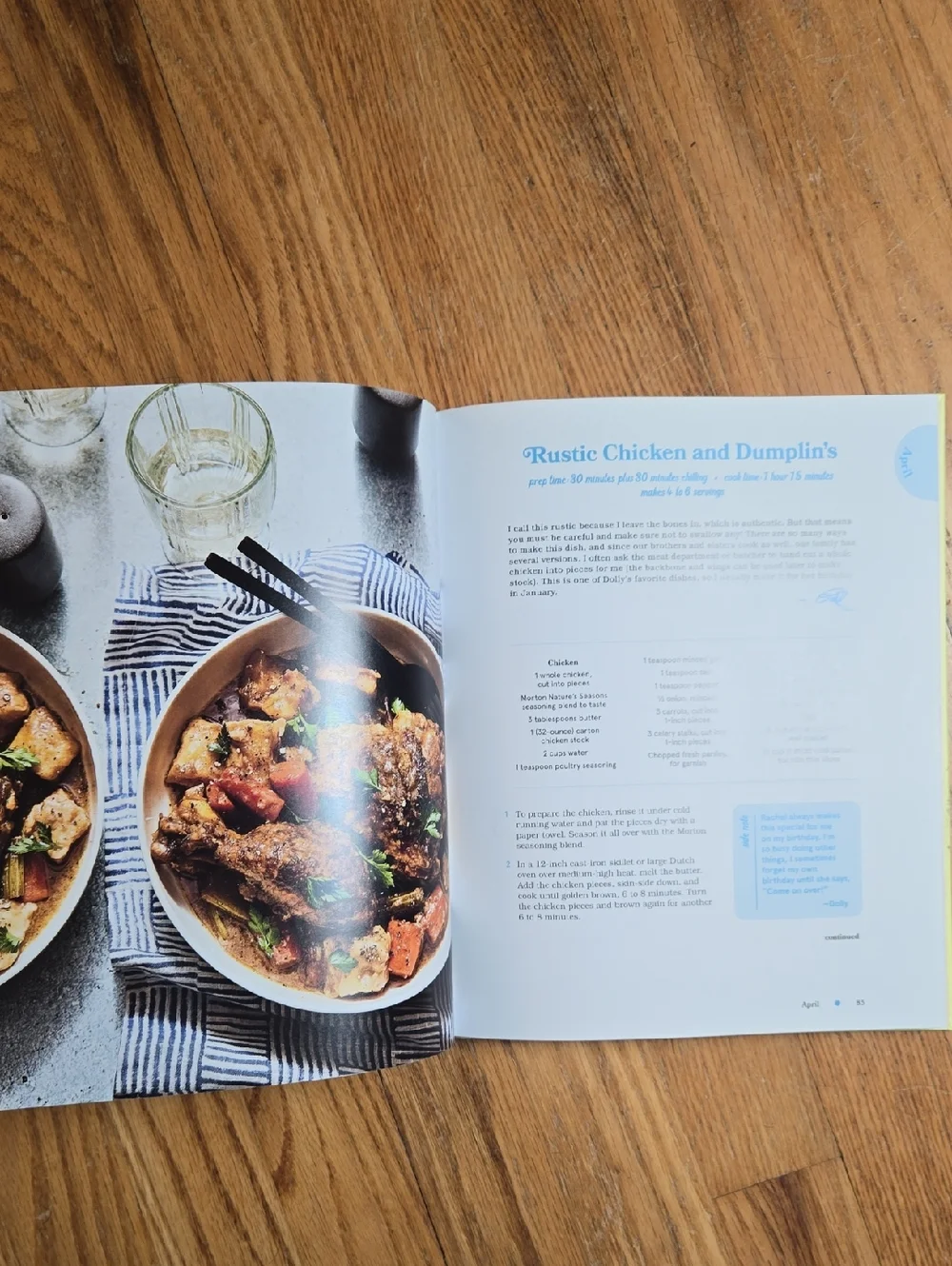 Good Lookin' Cookin' Dolly Parton cookbook